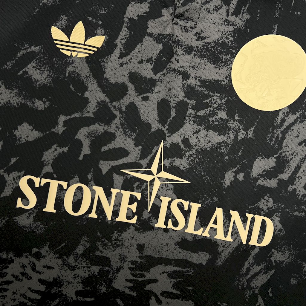 2025/26 Ajax Stone Island Jersey Fan Version