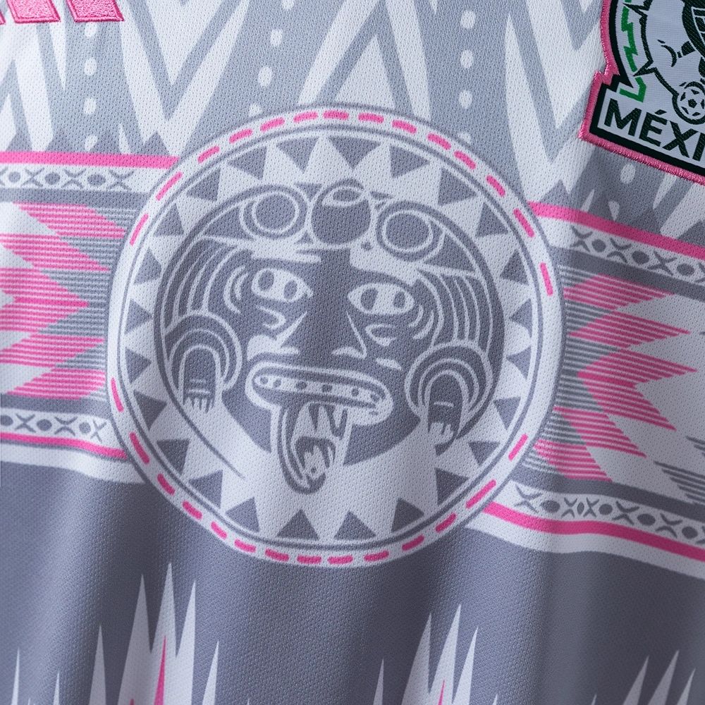 2025/26 Mexico Special Edition Grey and Pink Jersey Fan Version