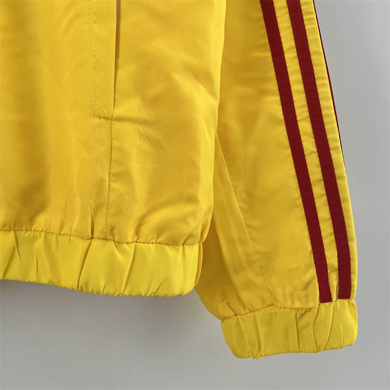 23/24 Windbreaker Tigres UANL Yellow Sport Unifom jersey Sport Unifom