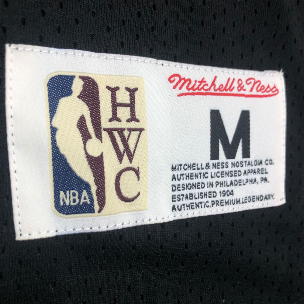 NBA Philadelphia 76ers Mitchellness Black Jersey IVERSON#3 S-XXL