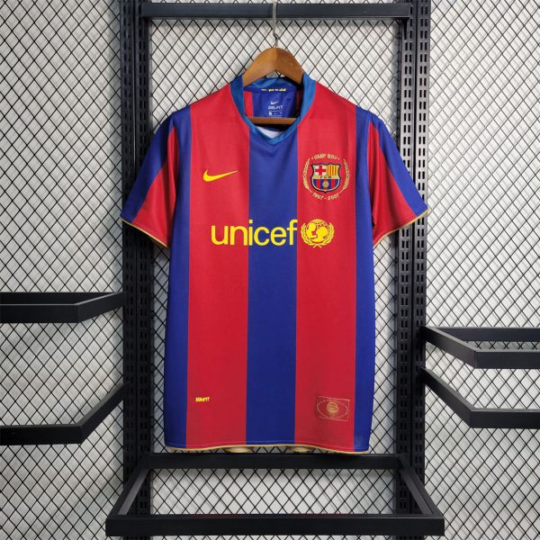 Retro Barcelona 07/08 home jersey Fan Version