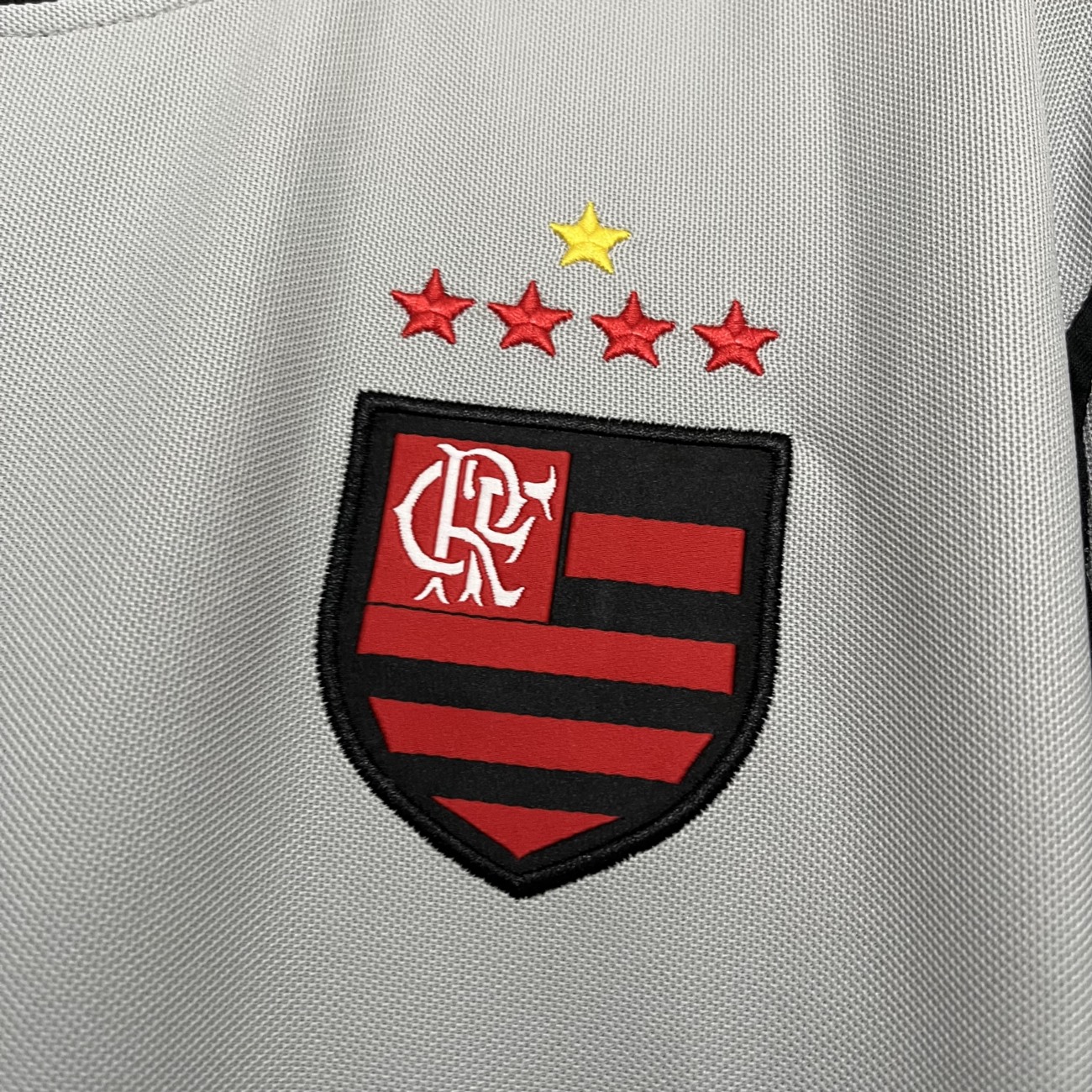 Retro 2002/03 Flamengo goalkeeper grey jersey Long Sleeve Fan Version