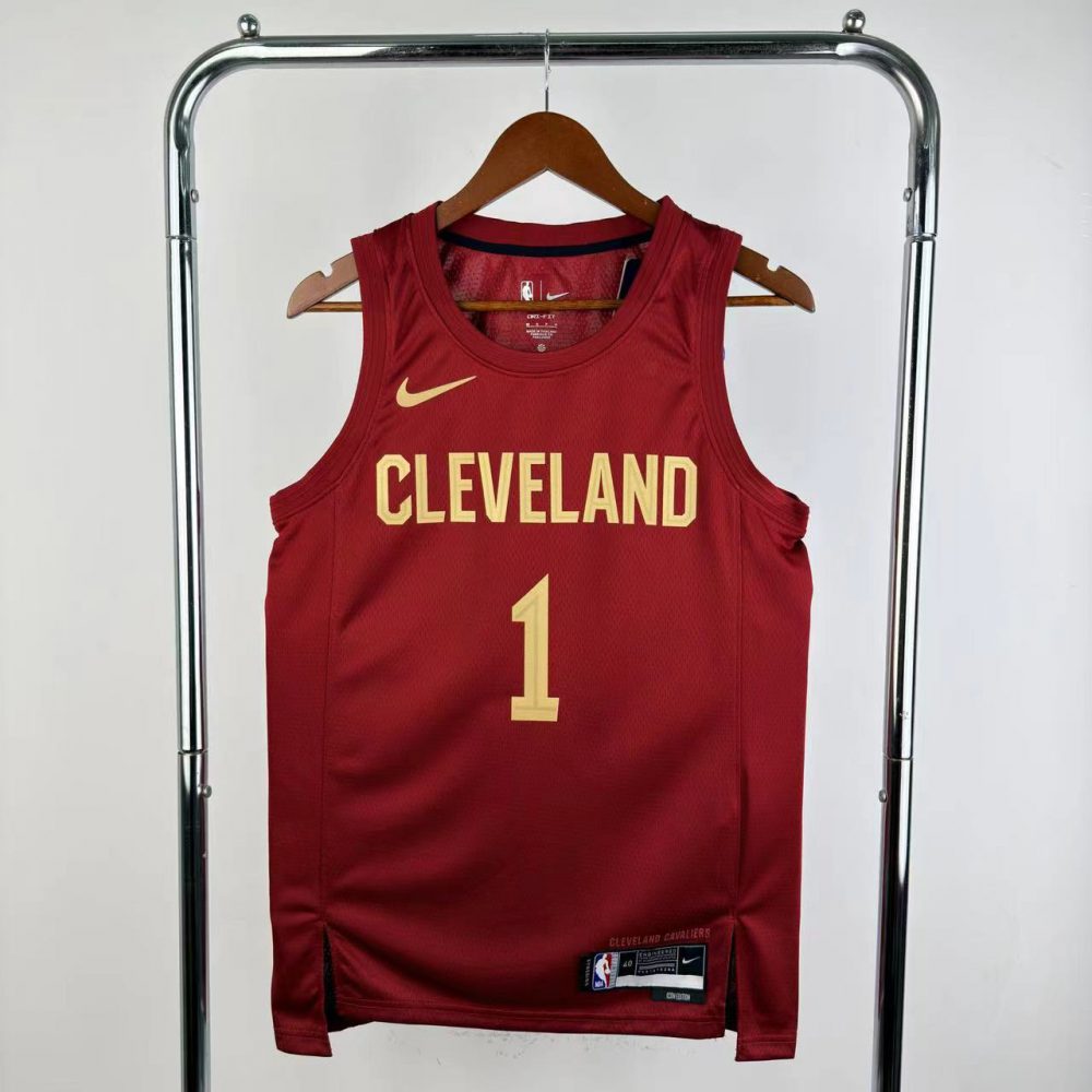 NBA Cleverland Cavaliers Round Neck Red jersey HARDEN#1