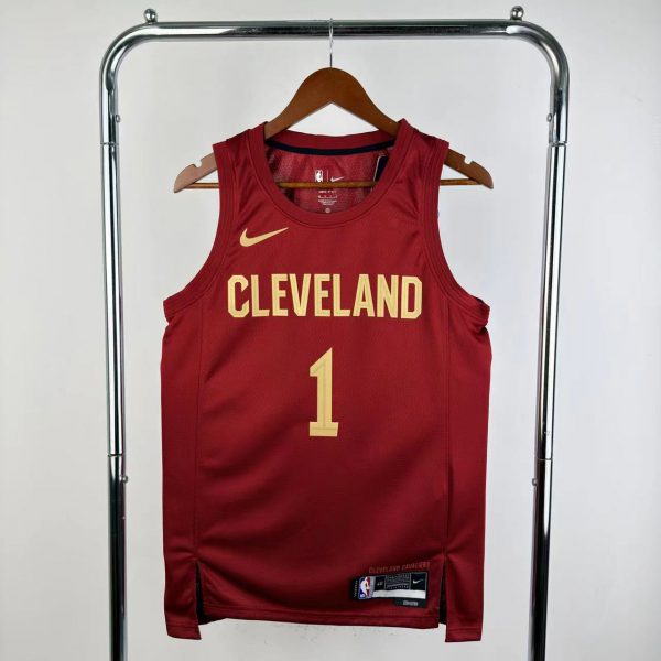 NBA Cleverland Cavaliers Round Neck Red jersey HARDEN#1