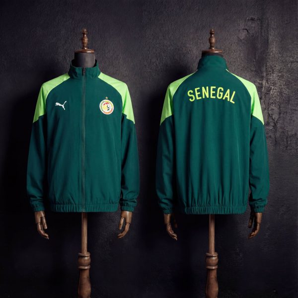 2026 Senegal Green Windbreaker Sport Unifom