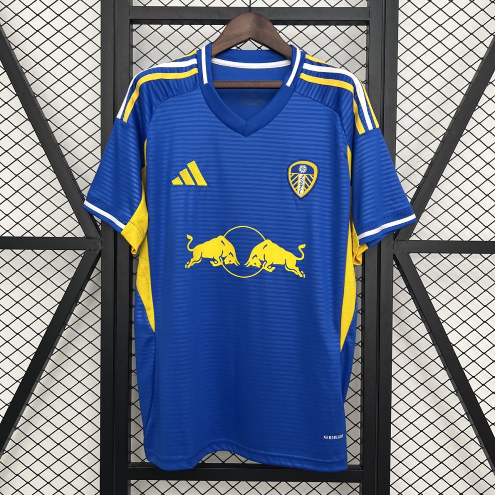 2025/26 Leeds United Away Blue jersey Fan version