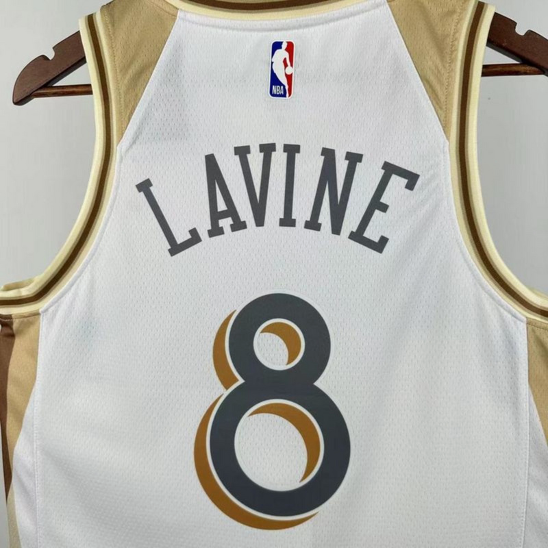 NBA Chicago Bulls 2025 Swingman City Edition Jersey LAVINE#8 s-xxl