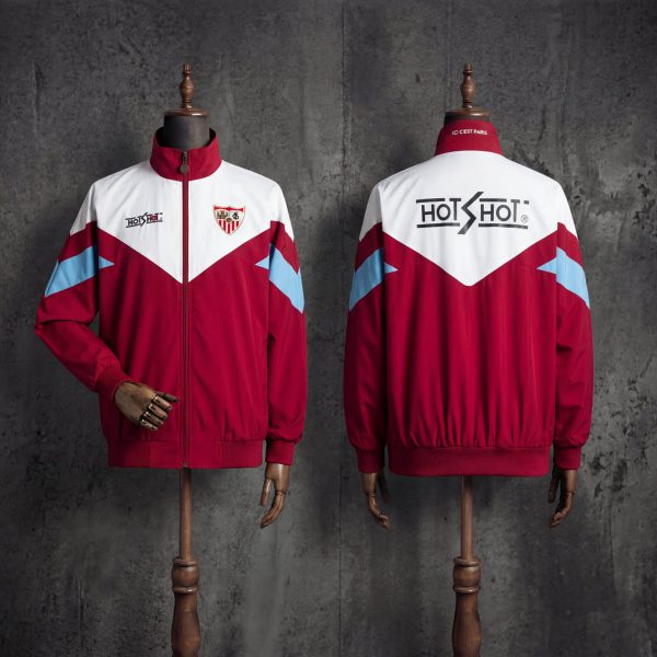 1993/94 Vintage Style Sevilla Jacket Windbreaker Sport Unifom