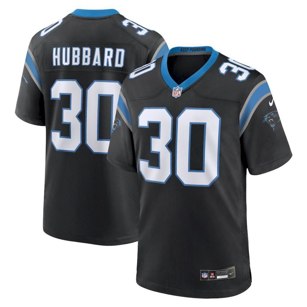 NFL Carolina Panthers Jeysey HUBBARD #30