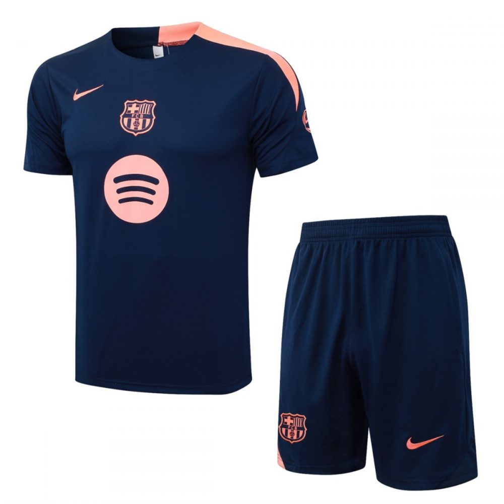 2026 Barcelona Royal blue Training Set Shirt and Shorts