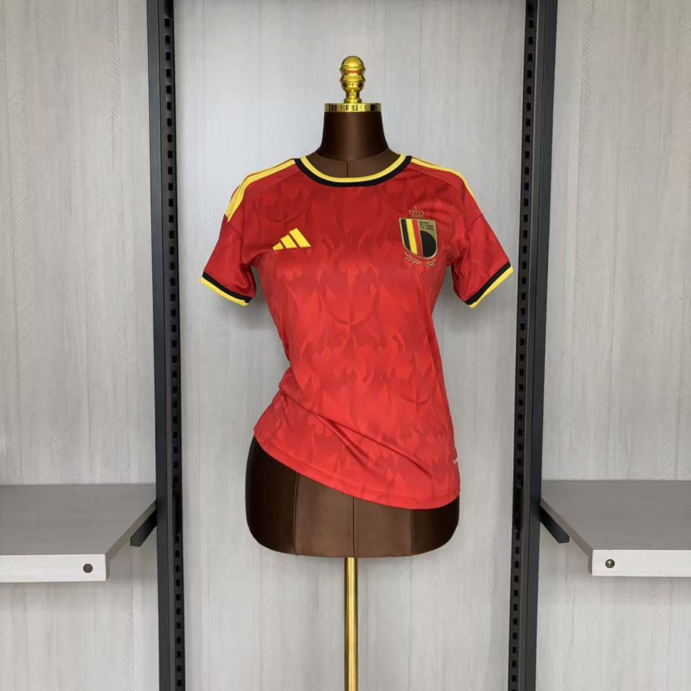 Belgium 2026 World Cup Home Women's Jersey Fan Version