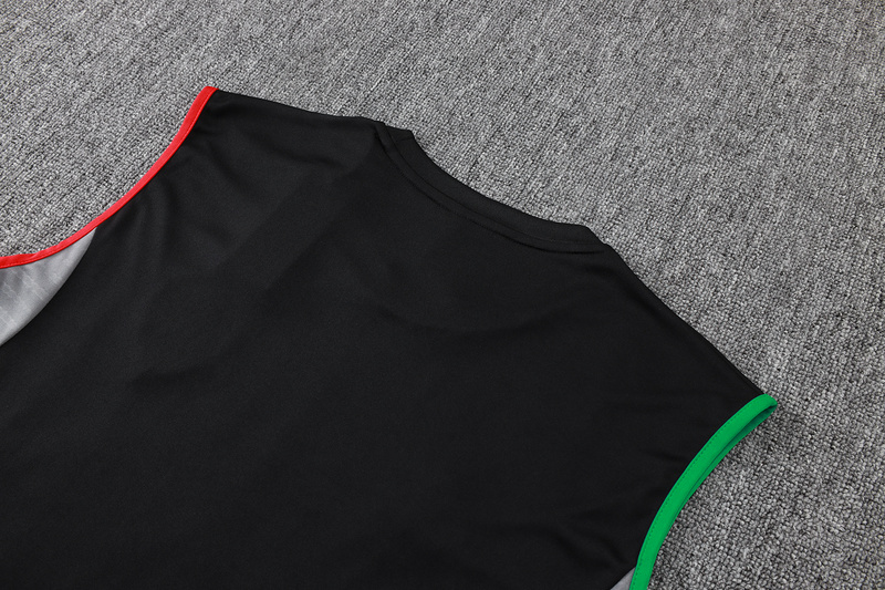 2025/26 Arsenal Black Training Set Shirt and Shorts