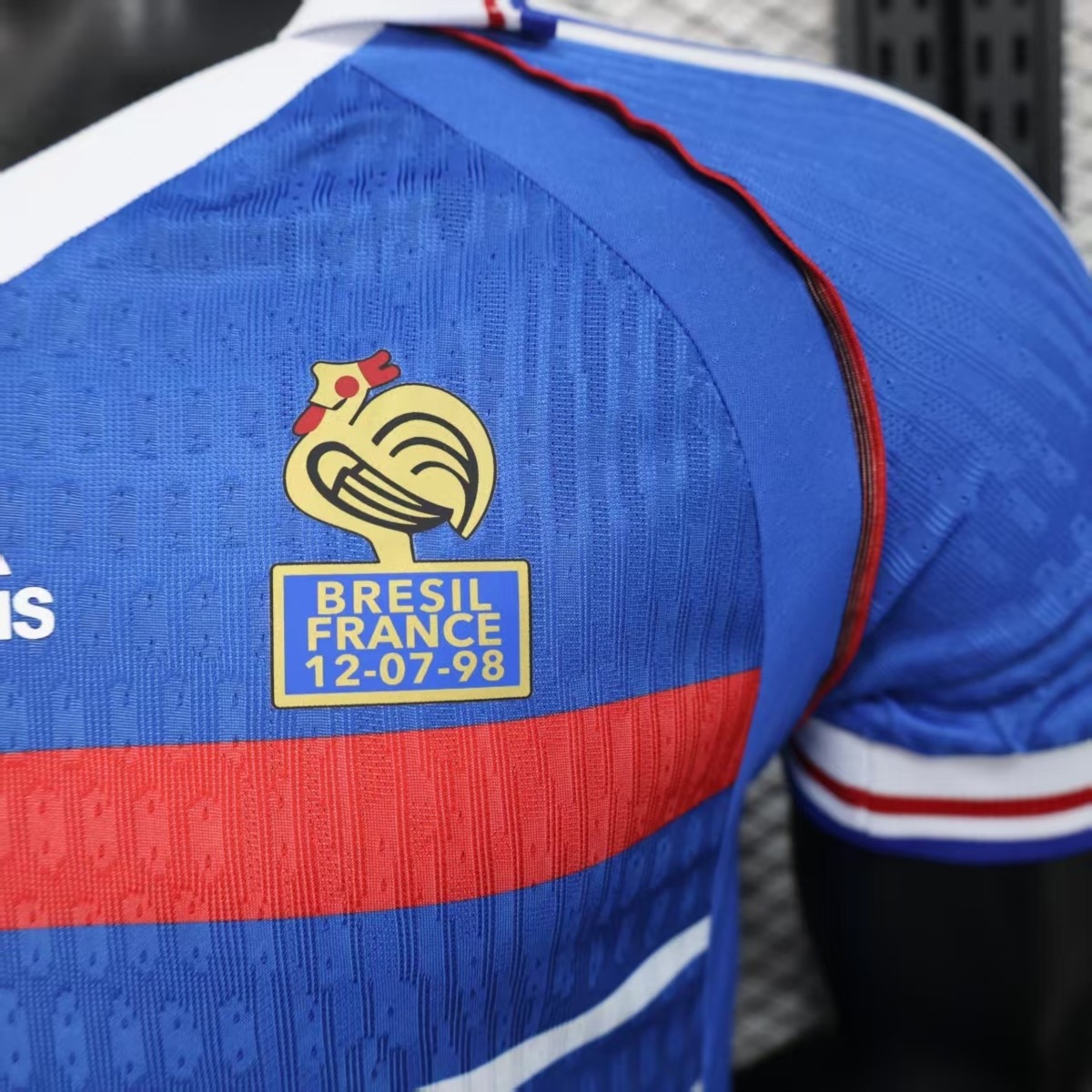 Retro France 1998 Home jersey Player Version
