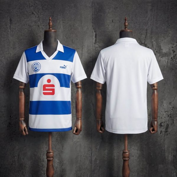 Retro MSV Duisburg 1990/91 Home Jersey Fan version