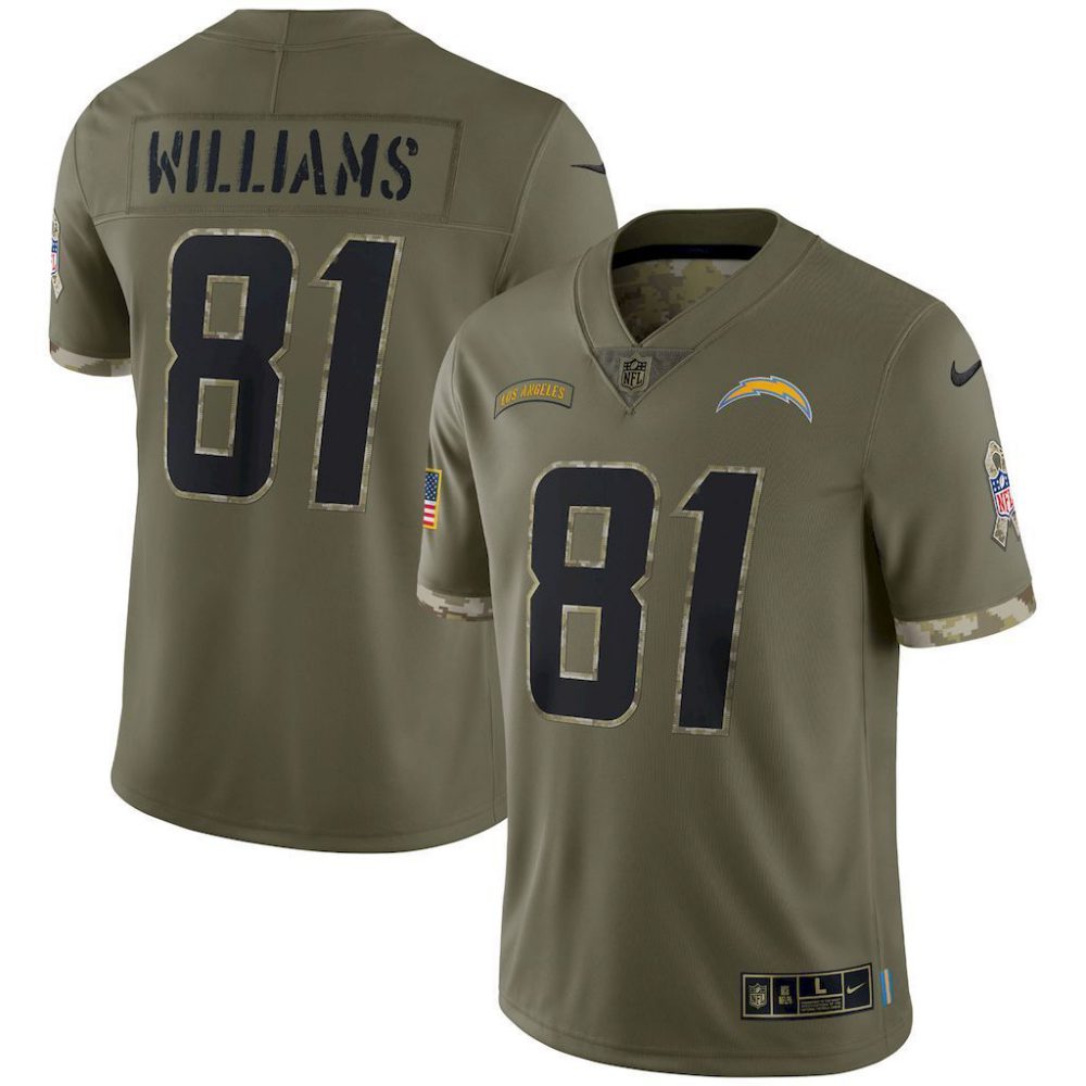 NFL Los Angeles Chargers Jeysey WILLAMS #81