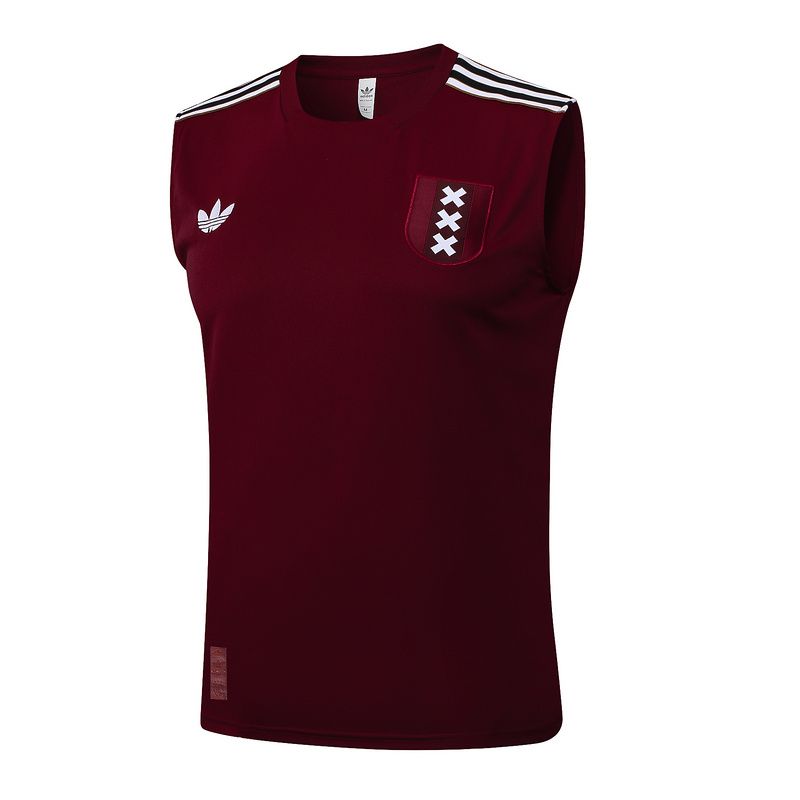 2025/26 Ajax maroon Training Set Shirt and Shorts