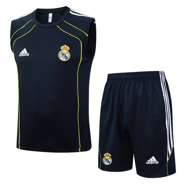 2026 Real Madrid Cyan Training Set Shirt and Shorts