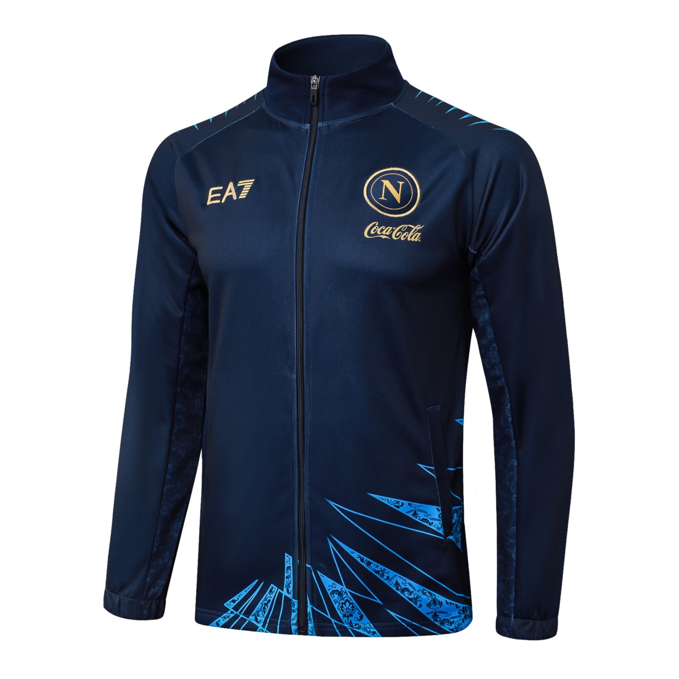 2026 Naples Royal blue Jacket Training Suit Set