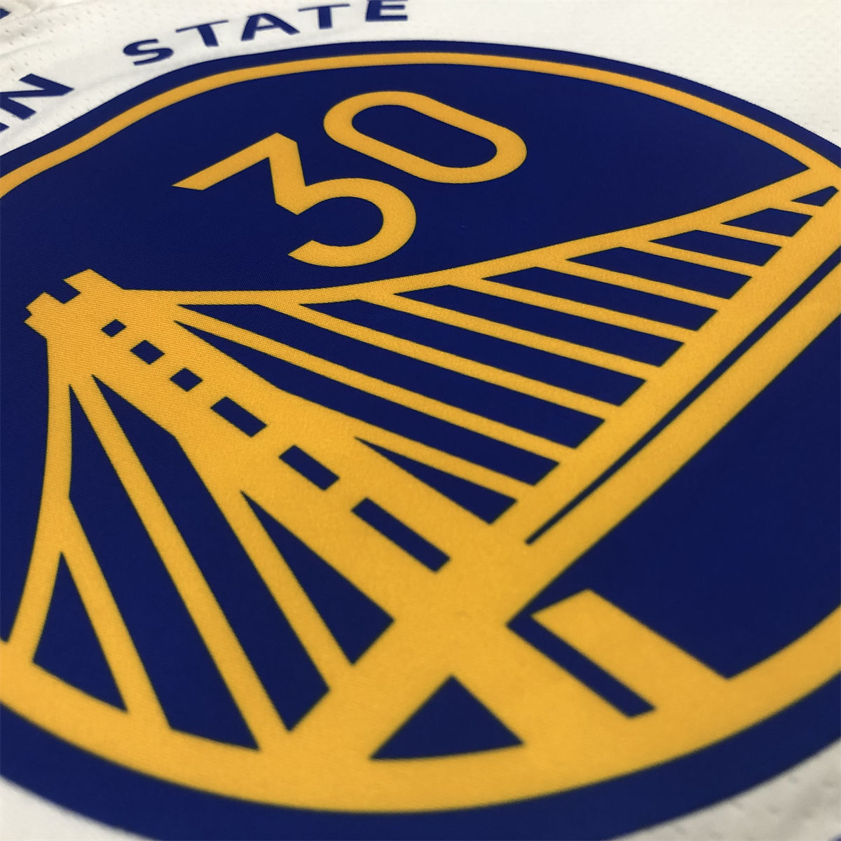NBA Golden State Warriors V neck White Jersey CURRY#30 S-XXL