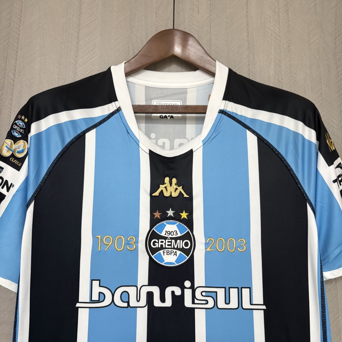 Retro 2003 Gremio 100th Anniversary Edition jersey Fan Version