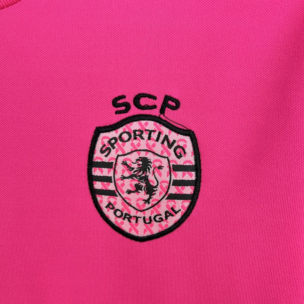 24/25 Sporting Pink October jersey Kid Kits Size 16-28