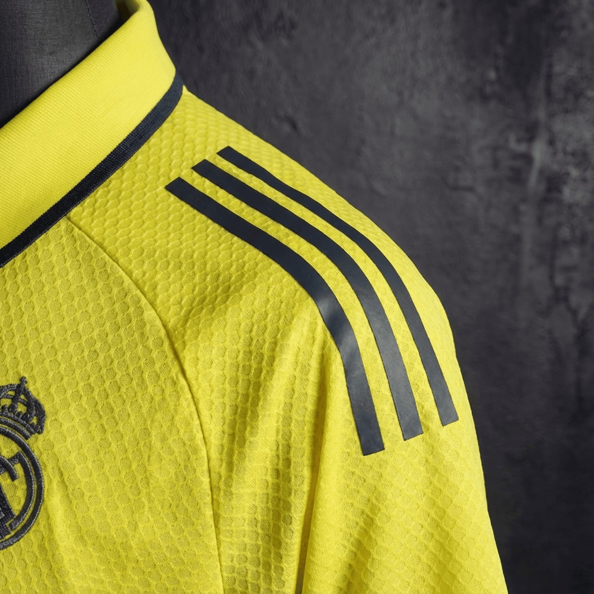 2025/26 Real Madrid Training Yellow Polo Fan version