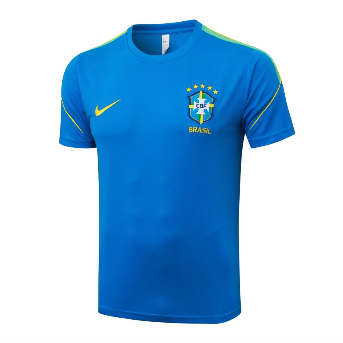 2026 Brazil Lake blue Training Set Shirt and Shorts