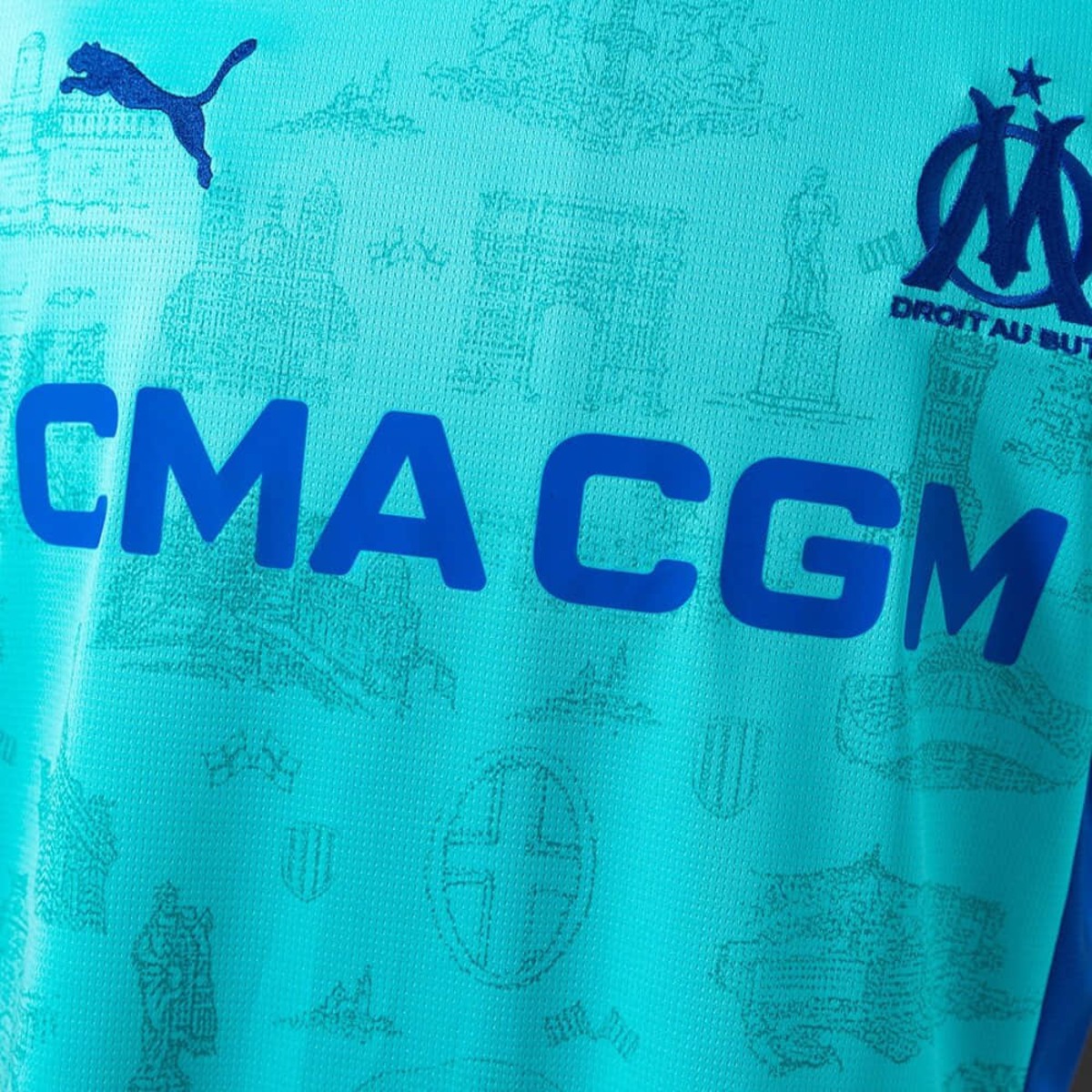 2025/26 Marseille Special Edition Green jersey Fan version