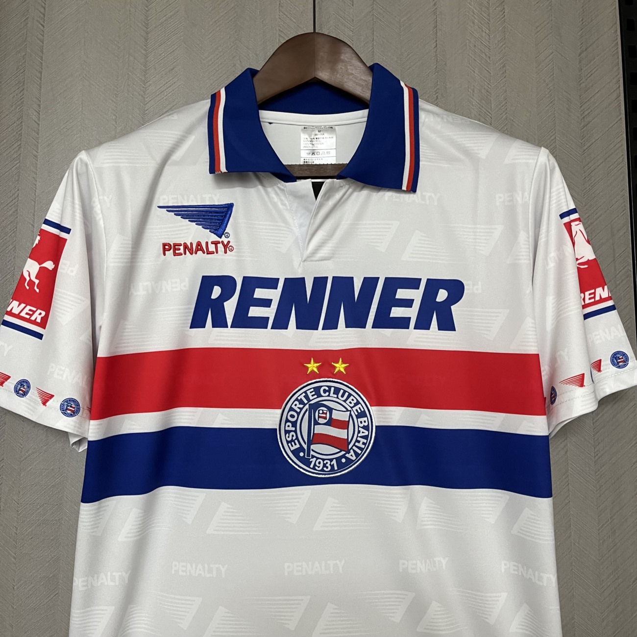 Retro 1996 Bahia Home jersey Fan Version