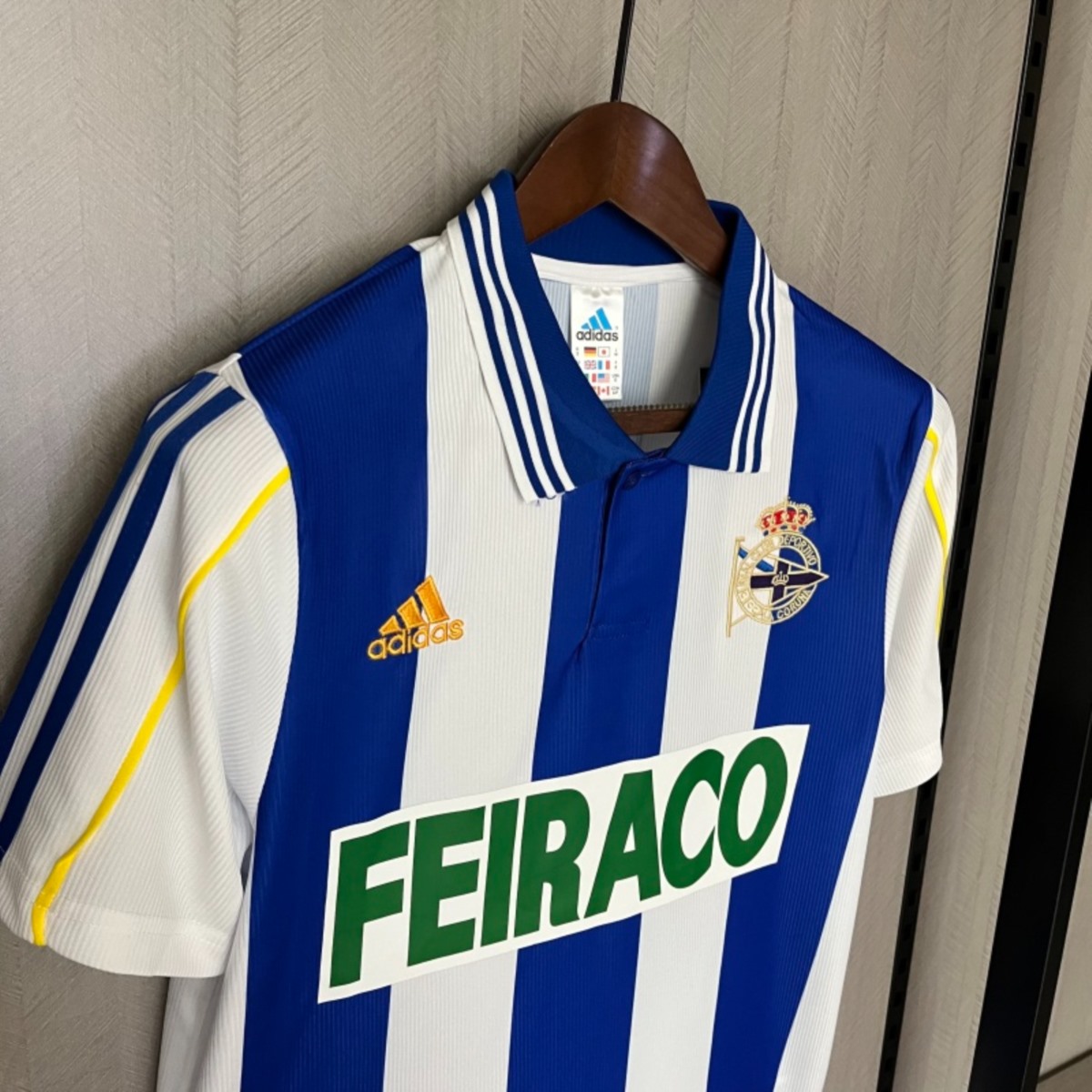 Retro Deportivo La Coruna 99/00 Home jersey Fan Version