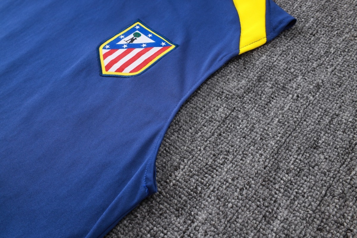 2026 Atletico Madrid Cyan Training Set Shirt and Shorts