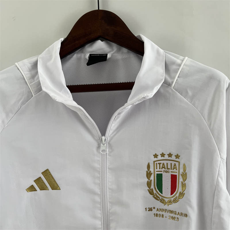 2023 Italian Windbreaker White Sport Unifom jersey Sport Unifom