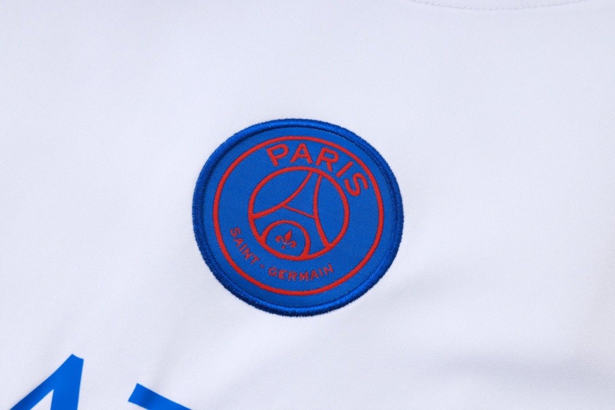 2026 PSG White Training Set Shirt and Shorts