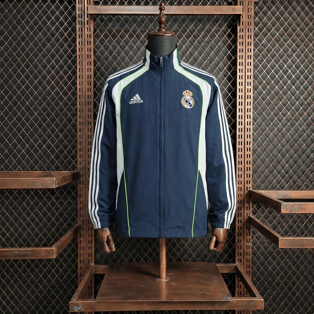 2026 Real Madrid Black Windbreaker Sport Unifom