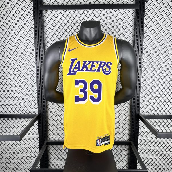NBA Los Angeles Lakers HOWARD#39 2022/23 Gold Association Edition Swingman Jersey S-XXL