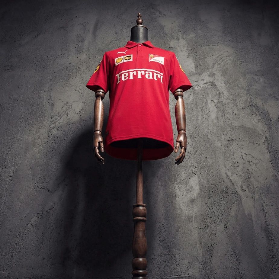 F1 Racing Scuderia Ferrari 2025 Red POLO