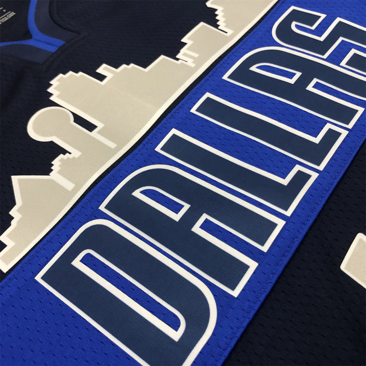 NBA Dallas Mavericks V Neck Snow Mountain Royal Blue Jersey NOWITZKI#41 S-XXL