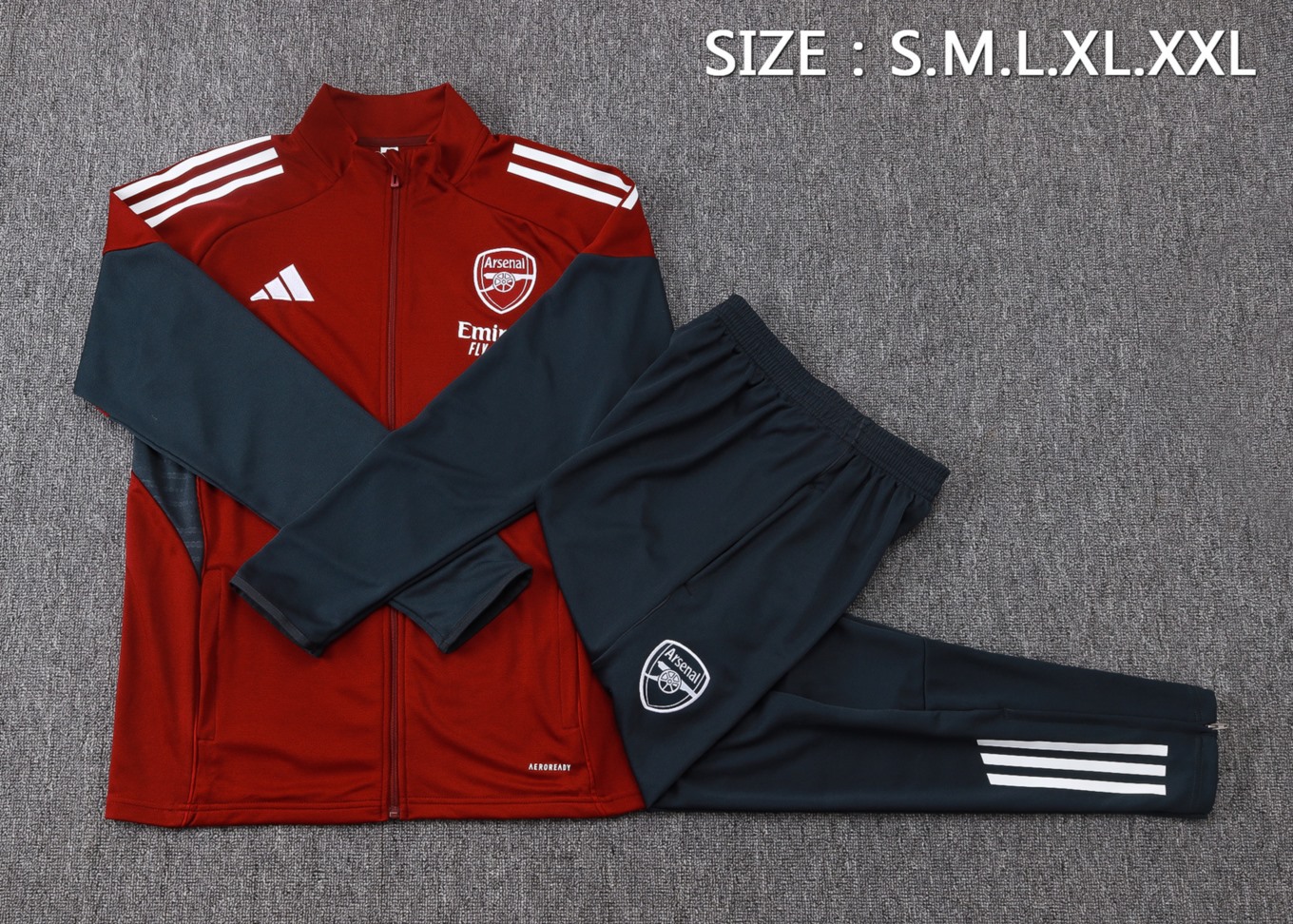 2026 Arsenal Red Jacket Training Suit Set