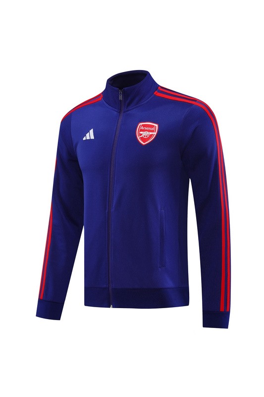 2024 Arsenal Royal Blue Jacket Training Suit Set Football Team Shirt Sports Fashion