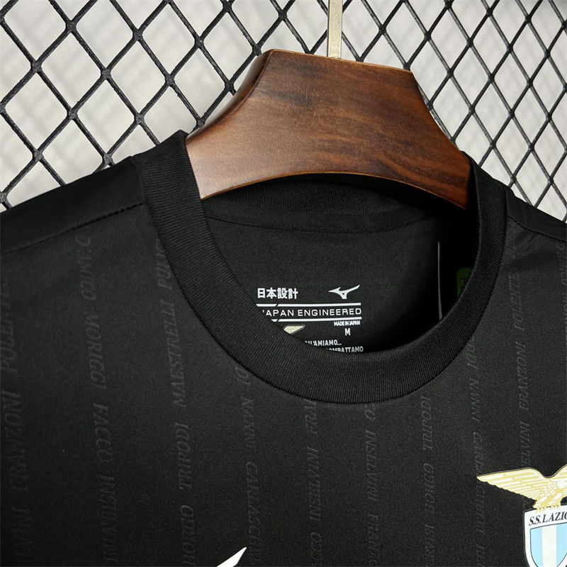2024/25 Lazio 50th Anniversary Black Jersey Fan Version
