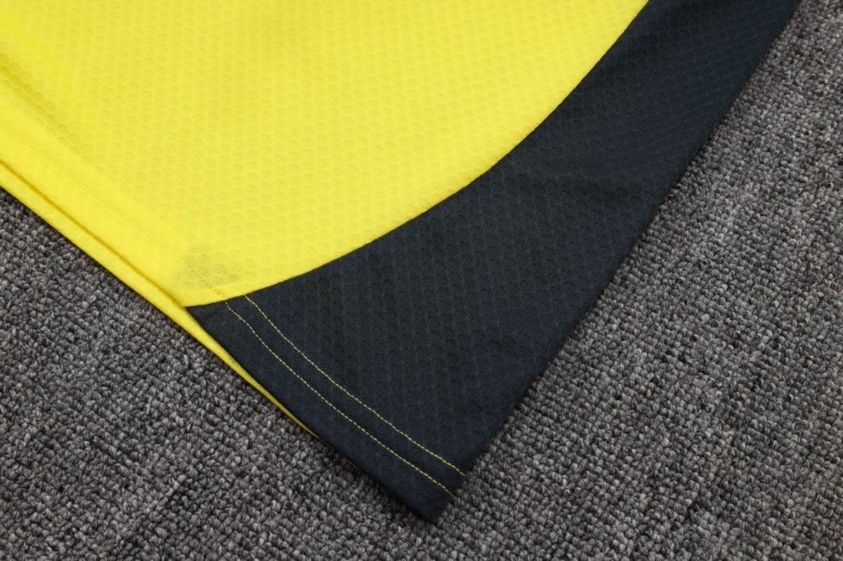 2026 Real Madrid Yellow Training Set Shirt and Shorts