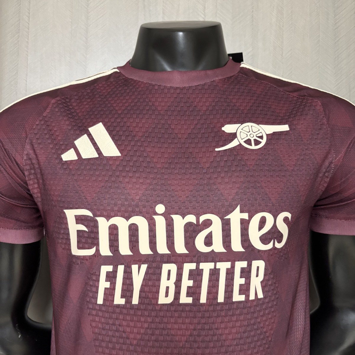 2025/26 Arsenal Concept Wine Red Jersey Player Version