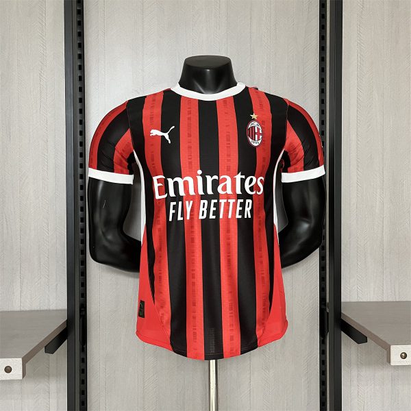 24/25 AC Milan Home Jersey Player Version