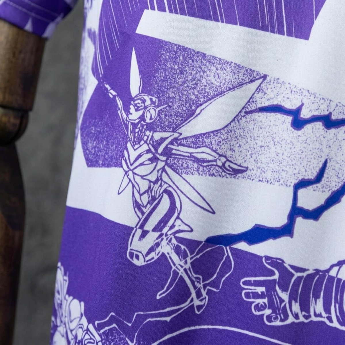 2025/26 Real Madrid Marvel Comics Purple Jersey Fan version