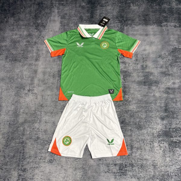 2025/26 Ireland Home jersey Kid Kits Size 16-28