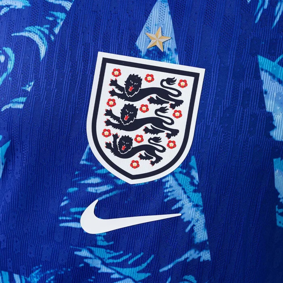 England 2026 World Cup Goalkeeper Blue Jersey Player Version