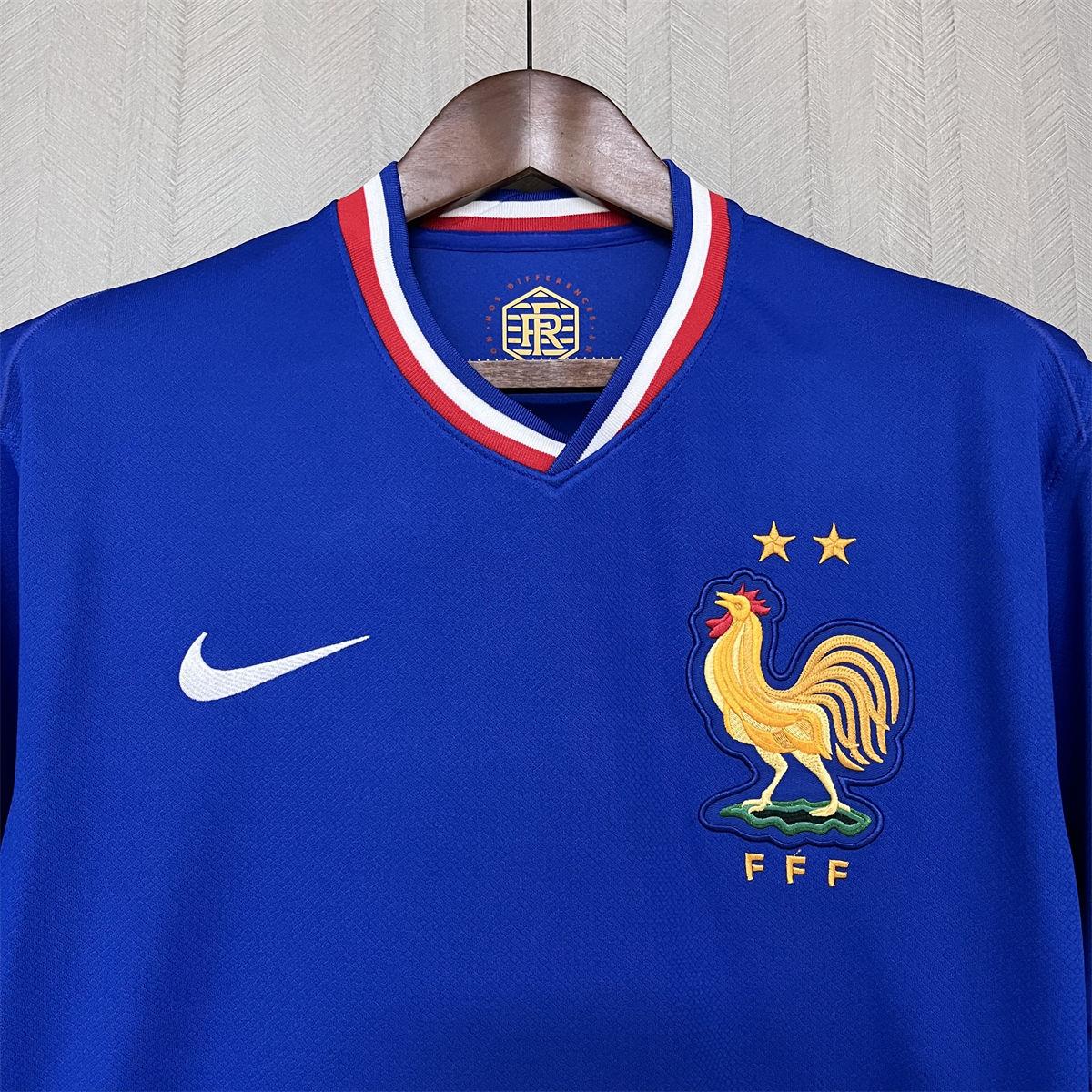 2024/25 France Euro Home Jersey Fan Version