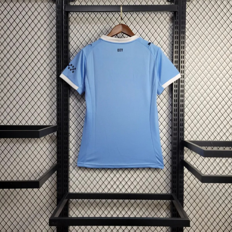 2025/26 Manchester City Home Women's Jersey Fan Version
