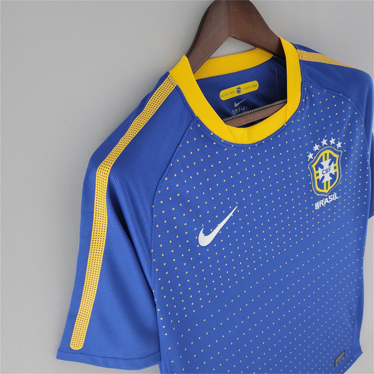 Retro 2010 Brazil away jersey Fan Version