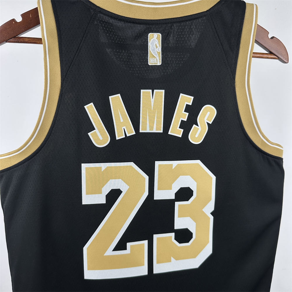 NBA Los Angeles Lakers 2024 Honor Edition Black Jersey JAMES#23 S-XXL